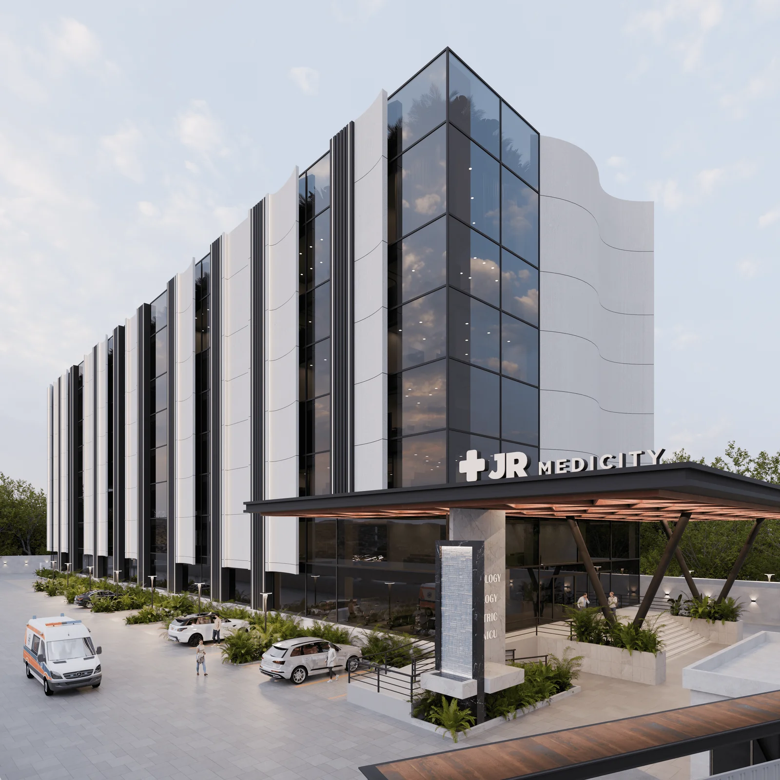 J R Hospital Morbi-medigence-building